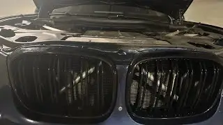 2019 bmw x3  m40i upper active grill shutters delete, proper way no cutting. 10 min max