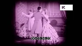 19th Century Ball, Couples Waltzing, Ballroom Dancing