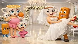Tung Tung Sahur sad love Story Espressona & Son in Granny House | funny horror animation