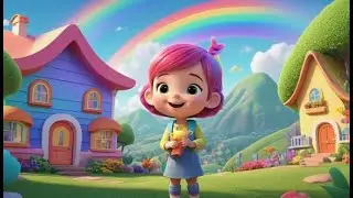 El tímido arcoíris está saliendo | Canción Infantil | Rima en Español para Niños | Kids Songs