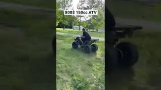 150cc ATV rip.