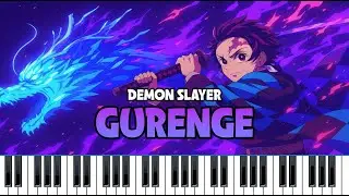 Gurenge &ndash; Demon Slayer | Piano Cover by ADXNERYS 🎹🔥