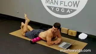 Self-myofasical release for tight hip flexors
