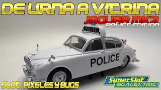 De urna a vitrina, Jaguar MK2 Edición Policía, Scalextric/SuperSlot