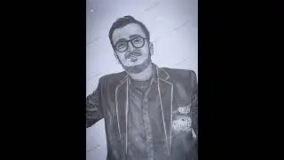 Custom Portrait ART  🎨#drawing by @themanisharts #shorts#viral