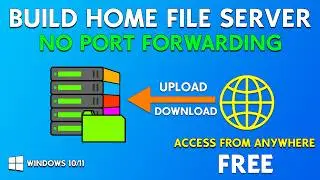 Build Your Own Home File Server | Access From Anywhere FREE (No Port Forwarding)