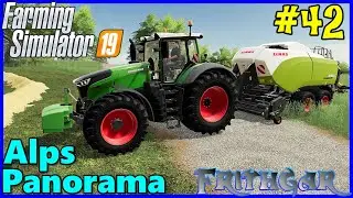Let's Play FS19, Alps Panorama With Seasons #42: Claas Quadrant Test!
