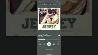 JERSEY TITLE SAD SONG #jersey #nani #bgm #sad #status