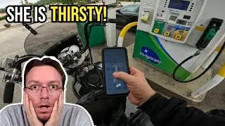 Calculating the FUEL MILEAGE of my 2008 Kawasaki Mean Streak 1600!