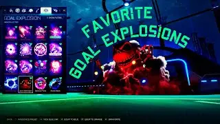 THE BEST GOAL EXPLOSIONS in ROCKET LEAGUE  💚💙💣🔥