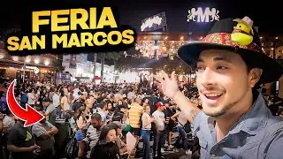 FERIA DE SAN MARCOS AGUASCALIENTES 🇲🇽 de Noche es una LOCURA! 😮✅ MEXICO