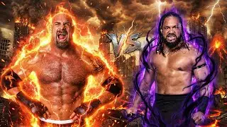 Goldberg vs Jacob Fatu | WWE 2K25 Epic Showdown | Spear vs Samoan Storm!