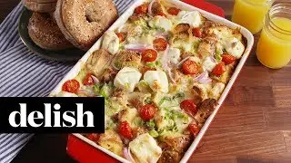 Everything Bagel Casserole | Delish