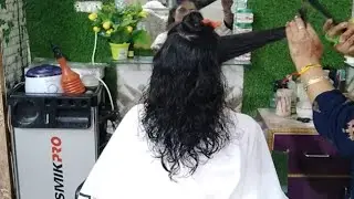 Easy 3 Step haircut || long to short haircut || new technique step haircut (Hindi)