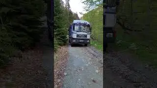 MAN F2000 in forest Part 1