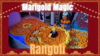 Marigold Magic Rangoli: Diwali | BongAntara ||| #diwali #diwalispecial #diwali2024 #diwalirangoli