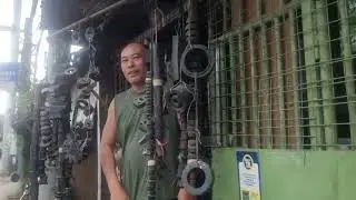 GULONG NG EROPLANO AT BULLDOZER ANG GINAMIT NAMIN😊(RUBBER  CROSJOINT #isuzucrosswind #steeringwheel 