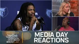 Grizzlies Media Day Reactions, Ryder Cup Fans, Nicole Kidman-Keith Urban Split | Jessica Benson Show