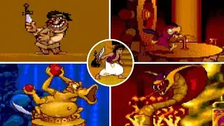 Game n&deg;025 - Aladdin ( Megadrive ) All bosses