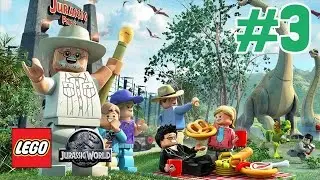 Zagrajmy w LEGO Jurassic World odc.3 T-Rex Atakuje