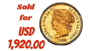 Three Valuable Philippine Gold Coins (Spanish Colonial Period) Sold at Auctions!