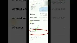 📲mi redmi phone full reset 📱 #mobile #device #reset #mi #redmi