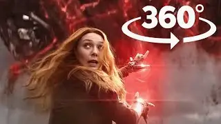 VR 360&deg;  Avengers Infinity War (2018) - Scarlett Witch Saved everyone