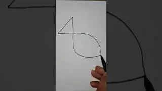 Easy Creative Fish Drawing for kids #kidsvideo#kidstv#kids#shorts#diy#satisfyingvideo#ytshortsfeed