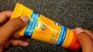 VLCC Fair Glow Sunscreen Lotion full review | best sunscreen cream | benefits| price|#VLCC
