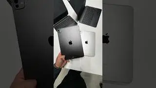 Новый iPad Pro M4 в цвете &laquo;космический черный&raquo; 🖤 #SHORTS