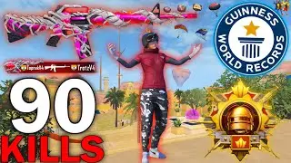90 KILLS!🔥 IN 3 MATCHES FASTEST GAMEPLAY With BEST OUTFIT😍 PUBG MOBILE - BGMI