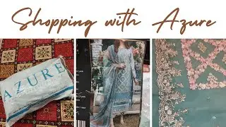 Azure online shopping experience |Azure embroided luxe collection canary dress