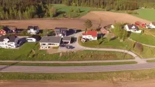 Flying in norway:  Romedal