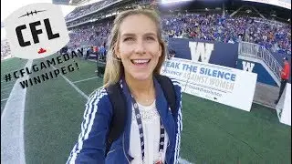 #CFLGAMEDAY WINNIPEG!
