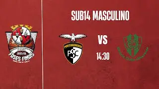 FASES FINAIS: SUB14M PORTIMONENSE SC VS GIN&Aacute;SIO CO