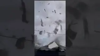 Big Tornado in Belgium 3.1.2024 #windhoos #putte
