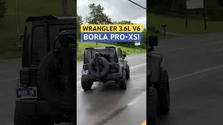2015 Jeep Wrangler Sahara 3.6L V6 w/ BORLA PRO-XS!