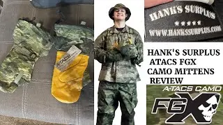 Hank's Surplus ATACS FGX Camo Mittens Review