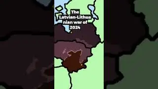 The Latvian-Lithuanian war of 2024