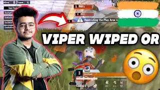 Soul viper 1v4 OR with golden nade | Viper back in form | Soul vs OR #bgmi