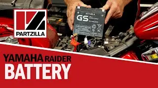 Как заменить аккумулятор на Yamaha Raider | Замена аккумулятора на Yamaha Raider | Partzilla.com