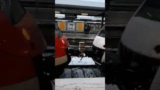 LINT (Baureihe 648) Kupplung in N&uuml;rnberg Hbf bei Schnee