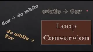interconversion of Loops
