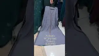 Front Open V Neck dmc stone Abaya😍😍😍3500/-(Only)54 Length24 ChestImported zoom nida Fabric
