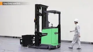 TOYOTA VNA; Very Narrow Aisle Forklift 8RFBA Easy Entry and Exit