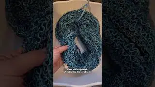 How to Relax the Crimped Yarn from Unraveled Sock Blanks or Other Knit Projects