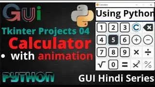 How to make Calculator using python  || Python Programming || GUI Hindi Series.