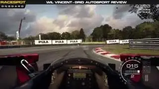 RaceSpot Onboard: Wil Vincent Plays GRID Autosport