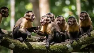 Monkey Chatter Sound Effect | Playful Primate Vocal Sounds