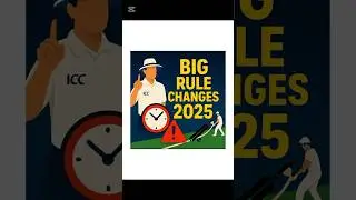 2025 Cricket Rule Updates! 5 Big Changes by ICC 🏏 In URDU #cricketworld #icc  #cricketexperts